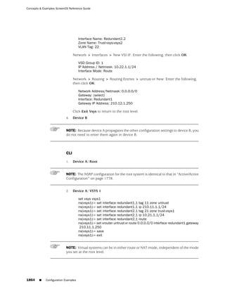 ScreenOS 6.1 Concepts & Examples