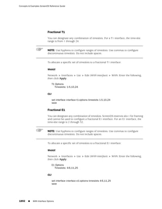 ScreenOS 6.1 Concepts & Examples