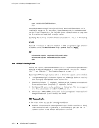 ScreenOS 6.1 Concepts & Examples
