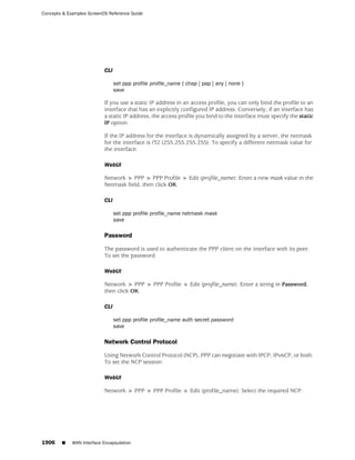 ScreenOS 6.1 Concepts & Examples