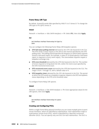 ScreenOS 6.1 Concepts & Examples