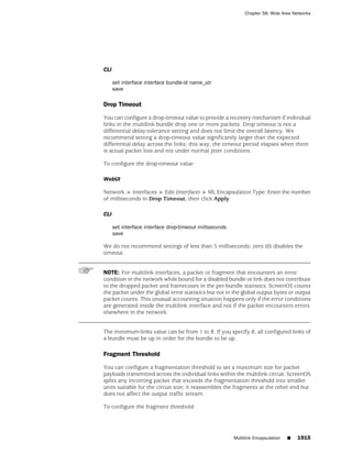 ScreenOS 6.1 Concepts & Examples