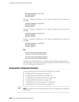 ScreenOS 6.1 Concepts & Examples