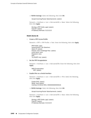 ScreenOS 6.1 Concepts & Examples