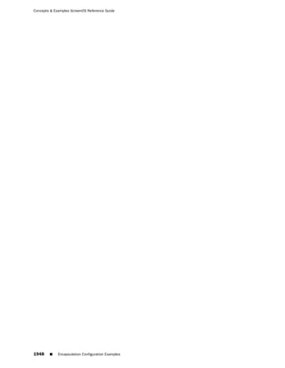 ScreenOS 6.1 Concepts & Examples