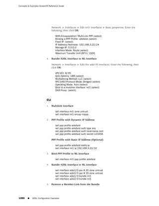 ScreenOS 6.1 Concepts & Examples