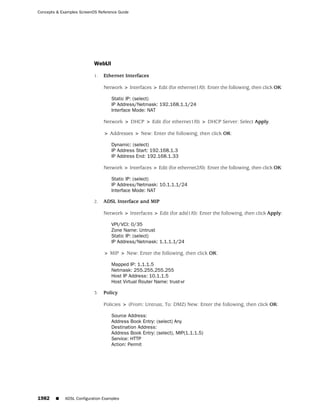 ScreenOS 6.1 Concepts & Examples