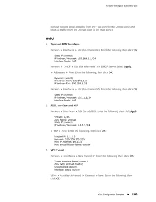 ScreenOS 6.1 Concepts & Examples