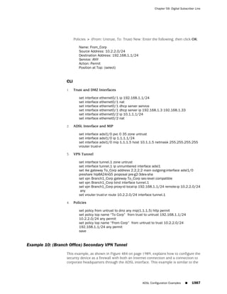 ScreenOS 6.1 Concepts & Examples