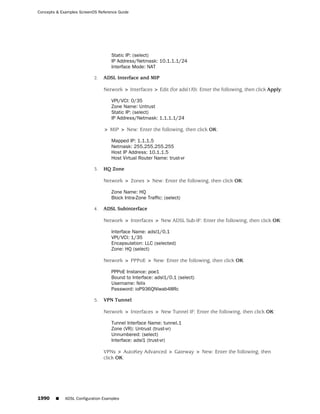 ScreenOS 6.1 Concepts & Examples