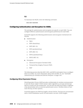 ScreenOS 6.1 Concepts & Examples