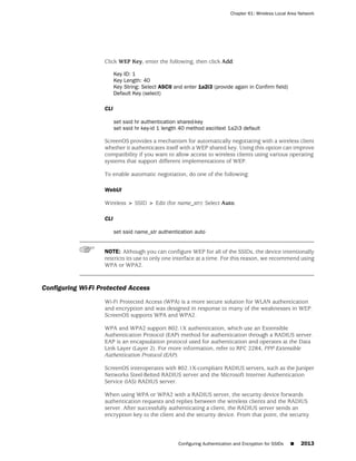 ScreenOS 6.1 Concepts & Examples