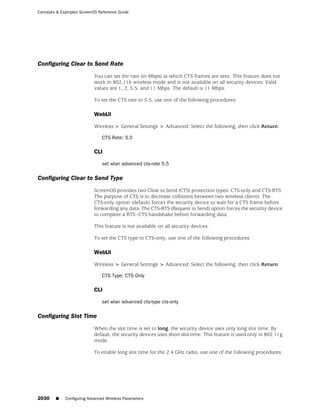 ScreenOS 6.1 Concepts & Examples