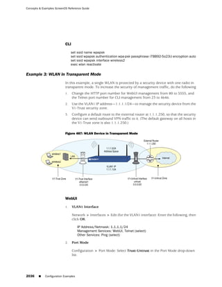 ScreenOS 6.1 Concepts & Examples