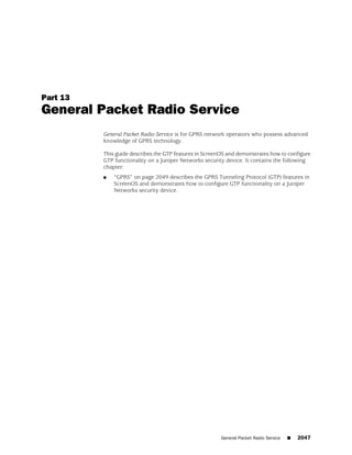 ScreenOS 6.1 Concepts & Examples
