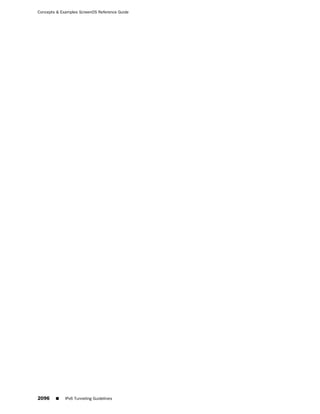 ScreenOS 6.1 Concepts & Examples