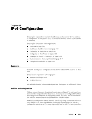 ScreenOS 6.1 Concepts & Examples