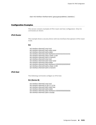 ScreenOS 6.1 Concepts & Examples