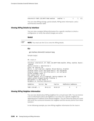 ScreenOS 6.1 Concepts & Examples