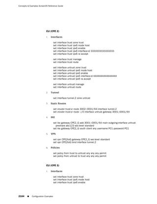 ScreenOS 6.1 Concepts & Examples