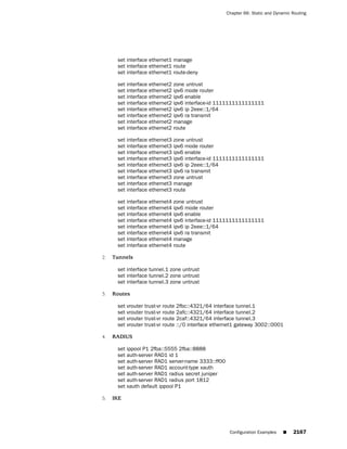 ScreenOS 6.1 Concepts & Examples