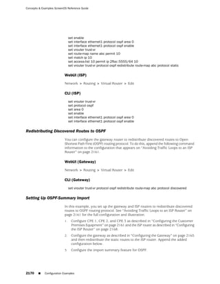 ScreenOS 6.1 Concepts & Examples