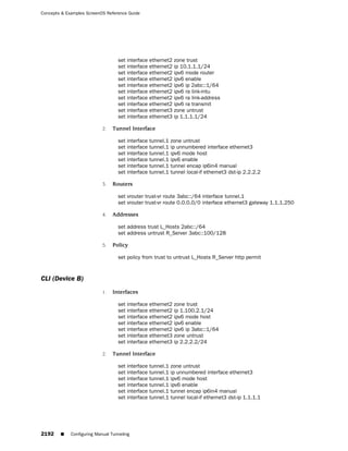 ScreenOS 6.1 Concepts & Examples