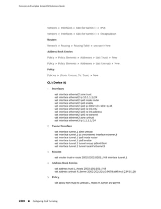 ScreenOS 6.1 Concepts & Examples
