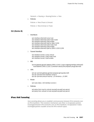 ScreenOS 6.1 Concepts & Examples