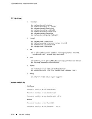 ScreenOS 6.1 Concepts & Examples