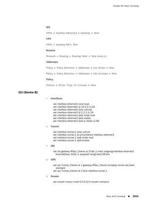 ScreenOS 6.1 Concepts & Examples
