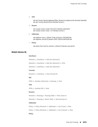 ScreenOS 6.1 Concepts & Examples