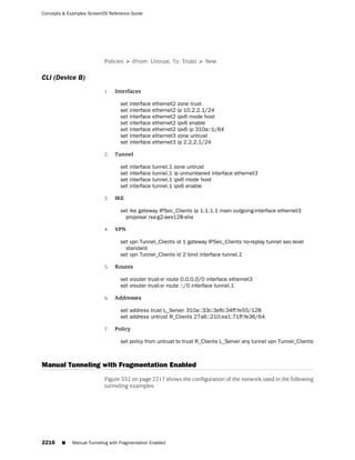 ScreenOS 6.1 Concepts & Examples
