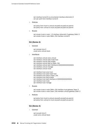 ScreenOS 6.1 Concepts & Examples