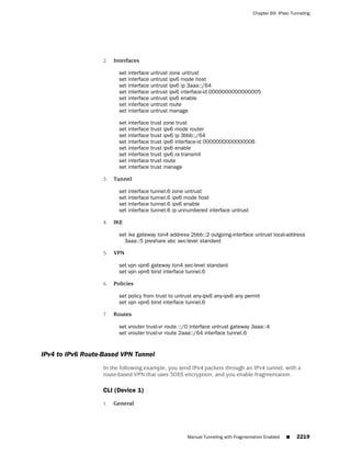 ScreenOS 6.1 Concepts & Examples