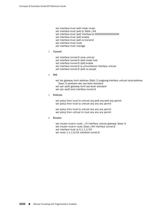 ScreenOS 6.1 Concepts & Examples