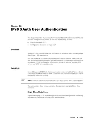 ScreenOS 6.1 Concepts & Examples