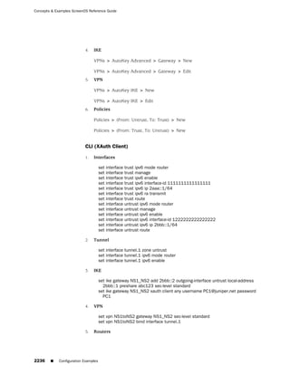 ScreenOS 6.1 Concepts & Examples