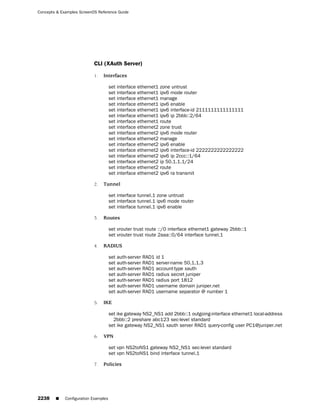 ScreenOS 6.1 Concepts & Examples