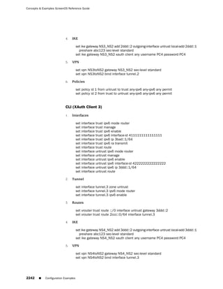 ScreenOS 6.1 Concepts & Examples