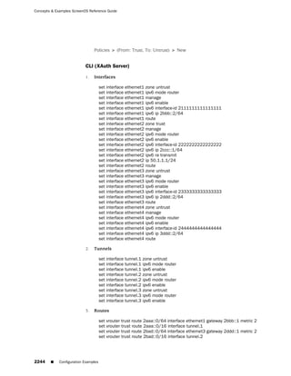 ScreenOS 6.1 Concepts & Examples