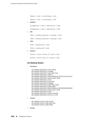 ScreenOS 6.1 Concepts & Examples