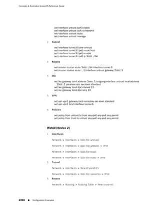 ScreenOS 6.1 Concepts & Examples