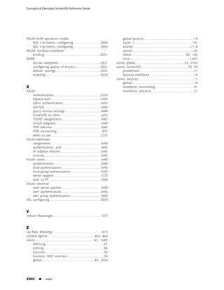ScreenOS 6.1 Concepts & Examples