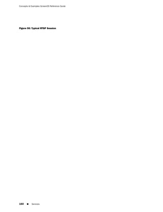 Concepts & Examples ScreenOS Reference Guide




Figure 50: Typical RTSP Session




160    ■   Services
 