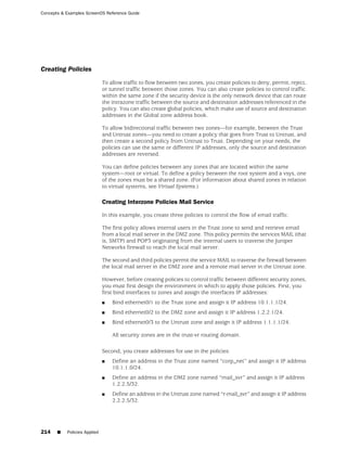 ScreenOS 6.1 Concepts & Examples