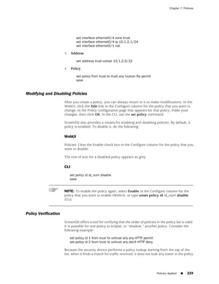 ScreenOS 6.1 Concepts & Examples