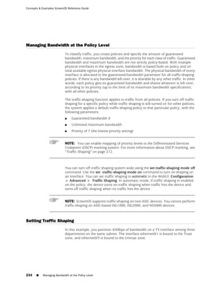 ScreenOS 6.1 Concepts & Examples
