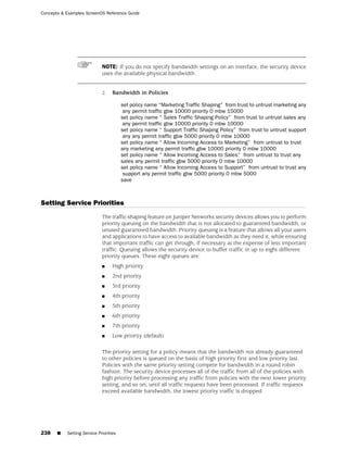 ScreenOS 6.1 Concepts & Examples