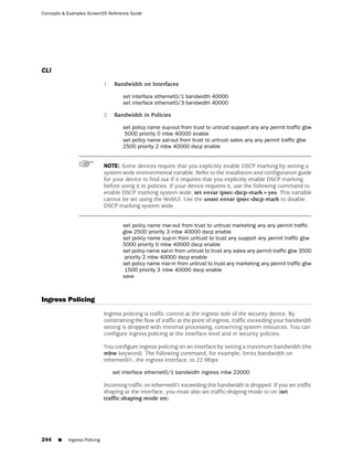 ScreenOS 6.1 Concepts & Examples